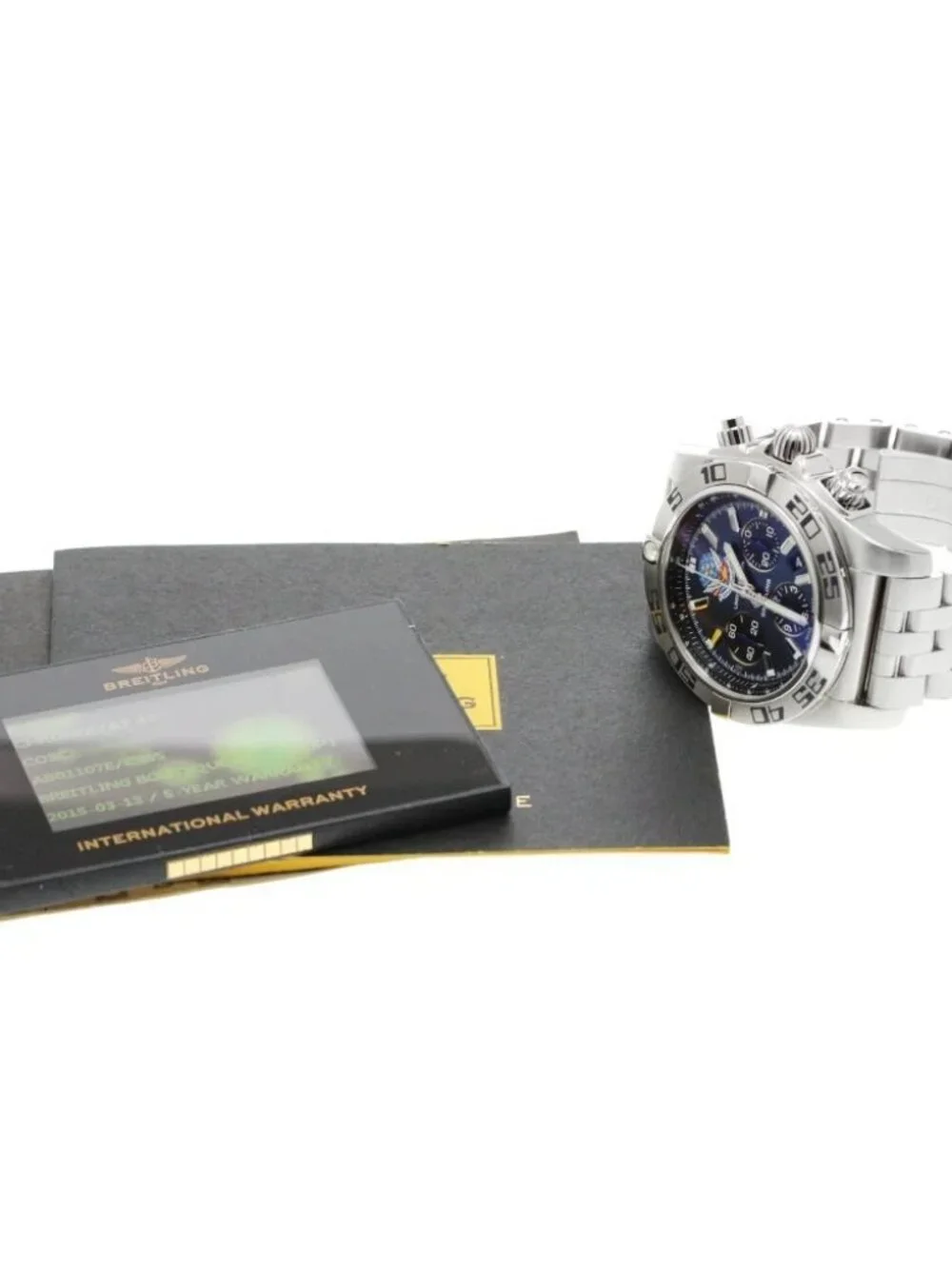 BREITLING Chronomat44 AB01107E/C885 Blue Impulse Automatic Men's Watch_967782